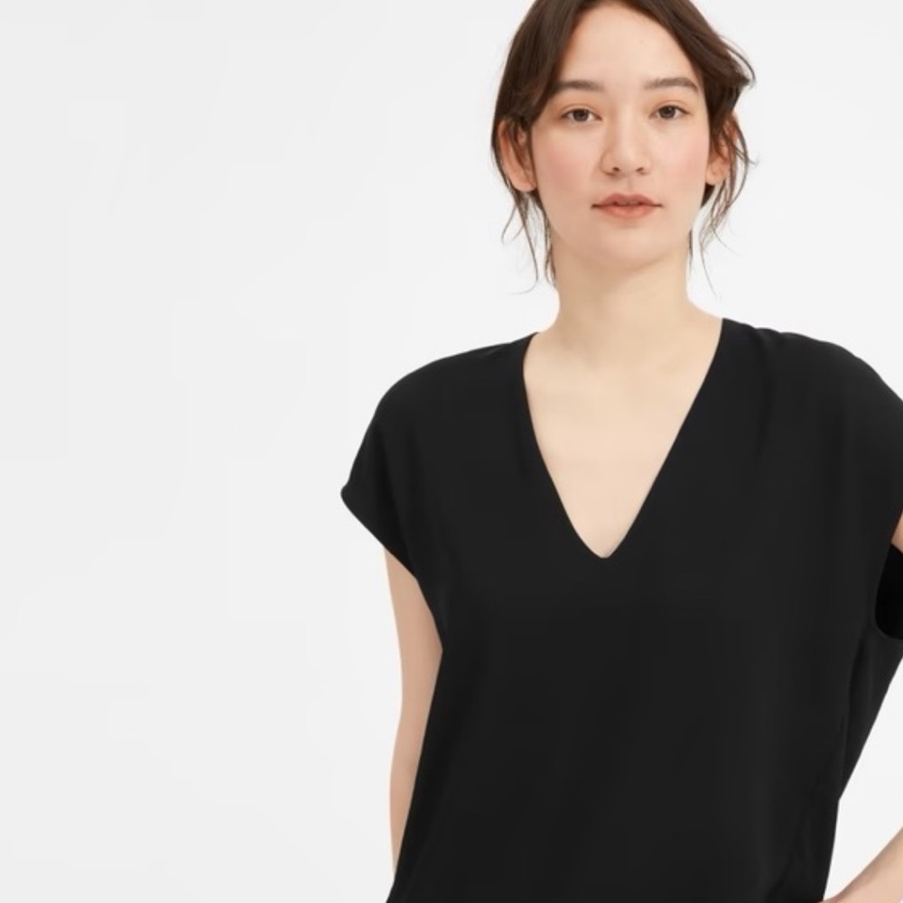 Everlane Go Weave boxy shirt